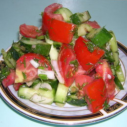 Салат овощной 