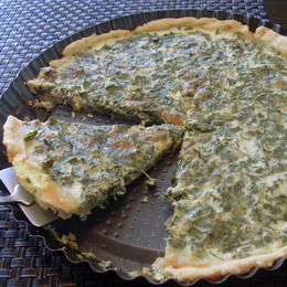 пирог с сыром и зеленью